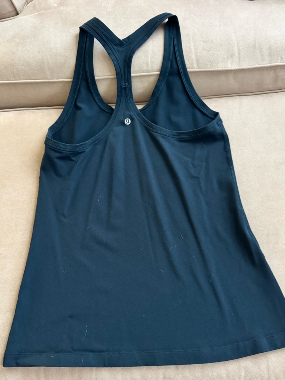 Lululemon Cool Racerback II tank top size 12 nocturnal teal - Picture 7 of 11